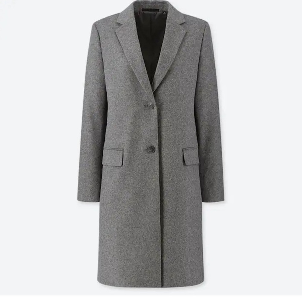 UNIQLO Cashmere Blend Chester Coat